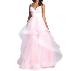 YURELKSHOP - VESTIDO DE FIESTA LARGO DAMA DE HONOR ELEGANTE BODA QUINCEAÑERA