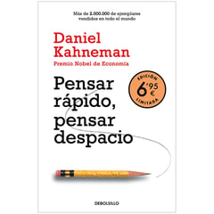 PENGUIN RANDOM HOUSE - Pensar Rápido, Pensar Despacio. Daniel Kahneman