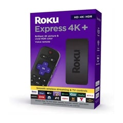 ROKU - Express Hd 4K Streaming con comando de Voz