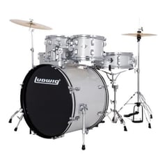 GENERICO - BATERIA LUDWIG ACCENT 5 PIEZAS SILVER SPARKLE.