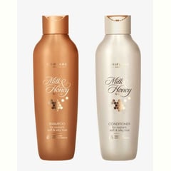 ORIFLAME - Shampoo y acondicionador para Cabello Radiante Milk Honey Gold