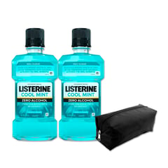 LISTERINE - Enjuague Bucal Cool Mint Zero 500ml X2