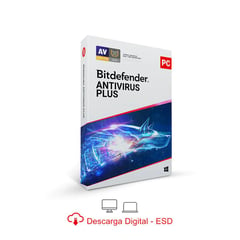 BITDEFENDER - Antivirus Plus 1 Usuario, 2 Años