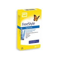 OPTIMUM - Freestyle Tiras Reactivas Optium X 25 Und