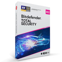 BITDEFENDER - Antivirus Total Security 10 Usuarios, 2 Años