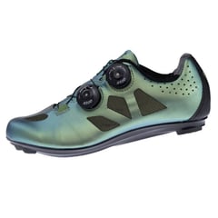 GW - Zapatilla Ciclismo Ruta Dark Side R16026 Verde