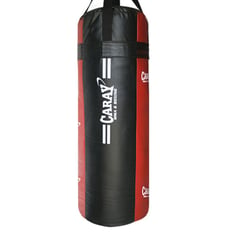 CARAY - Saco De Boxeo Profesional Negro/Rojo 1,20 MTS x 40