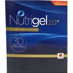 NUTRIGEL - 2.0 Sabor Naranja X 30 Stickpack