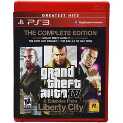 ROCKSTAR GAMES - Grand theft auto 4 episodes from liberty city the complete edition - playstation 3