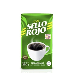 SELLO ROJO - Cafe Descafeinado X 250G