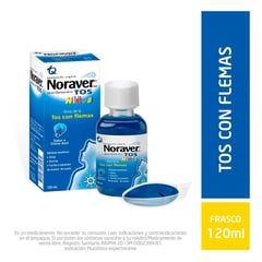 TECNOQUIMICAS - Noravert Ntf Tos Niños Sabor A Chicle Azul Frasco X 120Ml