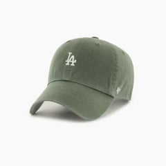 47 BRAND - Gorra Los Angeles Dodgers 47 Clean Up Verde Musgo - Original