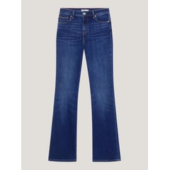 TOMMY HILFIGER - Jeans De Talle Medio Con Corte Bootcut Mujer Azul Tommy Hilfiger