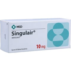 MSD - Singulair 10 Mg 30 Tabletas Recubiertas .