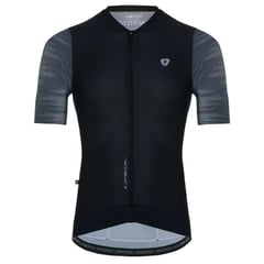 GW - Jersey Ciclismo M/C HOMBRE HAWK NEGRO/GRIS