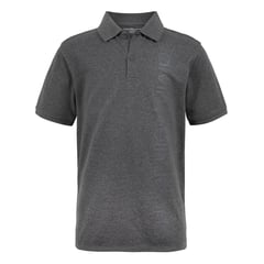 CALVIN KLEIN - Polo Con Logo Gris Para Niño