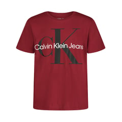 CALVIN KLEIN - Camiseta Para Niño Con Logo Rojo