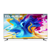 TCL - Televisor 50" Pulgadas 127 cm 50C645 4K-UHD QLED Smart TV Google