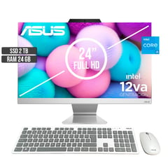 ASUS - TODO EN UNO INTEL CORE I5-1235U SSD 2TB RAM 24GB LED 24 FULL HD