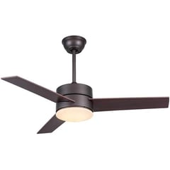 SANKEY - Ventilador de Techo Decorativo a Control Remoto y Luz 52 Pulg