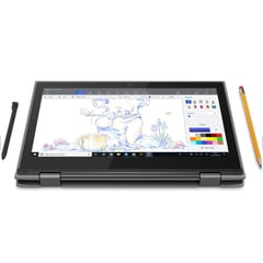 LENOVO - Portatil Convertible 2 EN 1 Intel N5030 RAM 4GB 128GB EMMC 11,6" TOUCH 360° WIN 11 PRO