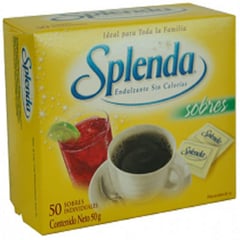 SPLENDA - Endulzante 50 Sobres X 50 Gramos