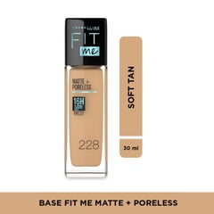 MAYBELLINE - Base Líquida Soft Tan 228 X 30Ml