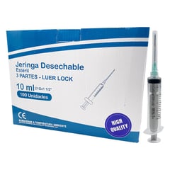 BEGUT - Jeringa 10ml 21g De 1 1/2 100 Und