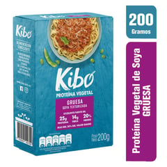 KIBO - Proteina Vegetal Gruesa Soya Texturizada X 200G