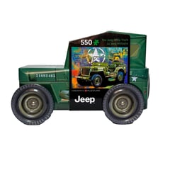 EUROGRAPHICS - Rompecabezas Jeep Militar De 550 Pzs