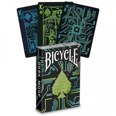 BICYCLE - Dark Mode Baraja Lujo Poker Playing Card Air Cushion