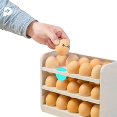 GENERICO - Organizador De Huevos X 30 Unidades Organizador Nevera