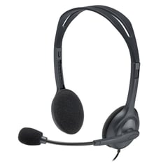 LOGITECH - Audifonos Diadema H111 Estéreo Gris