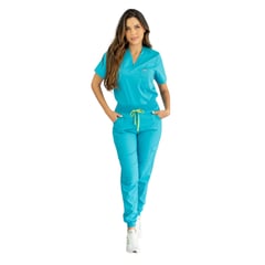 CLOTH INDUSTRIAL - Uniforme Antifluidos en Jogger Moderno para Mujer