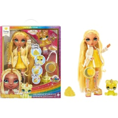 RAINBOW HIGH - Muñeca Sunny con slime Rainbow World