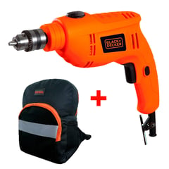 BLACK+DECKER - Taladro Perc 38 550W + Obsequio B+D TB550-b3