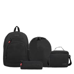 SAMSONITE - Morral Xtrem Multipack 4Xt Color Negro