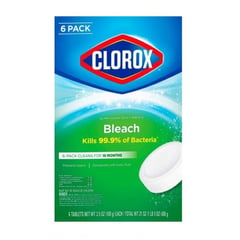 CLOROX - Pastillas Desinfectantes Para Inodoros x 6 Und