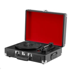 GENERICO - Tocadiscos Reproduce y Graba Vinilos Lp altavoces y Bluetooth Receptor