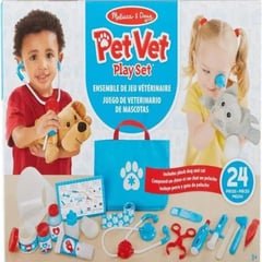 MELISSA AND DOUG - Juguete Set De Veterinario Para Niños Pet Vet