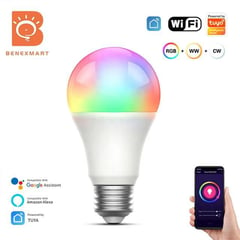 GENERICO - Bombillo Led Rgb Inteligente Compatible Con Alexa Y Google