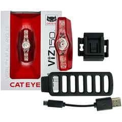 CATEYE - Luz Bicicleta Trasera Stop Viz 150 Linterna Led