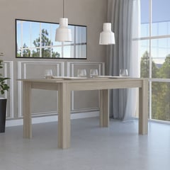 RTA MUEBLES - Mesa comedor portofino blanco mlr 4314