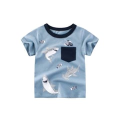 GENERICO - Camiseta de tiburones