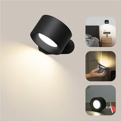 GENERICO - Lampara Auxiliar 360 Led Portátil Luz Graduable Inalámbrica