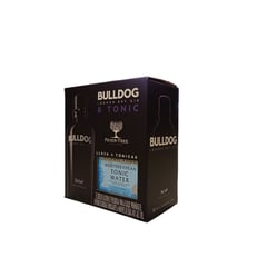 BULLDOG - PACK GINEBRA FOUR PACK AGUA TÓNICA FEVER TREE