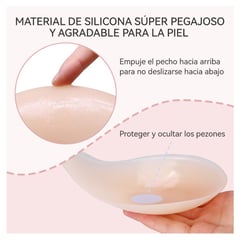 CARER SPARK - Sujetador Adhesivo Para Mujer De Silicona Talla XXL En Cajita