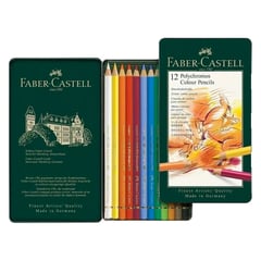 FABER CASTELL - Lapices faber-castell polychromos colores x12 profesional