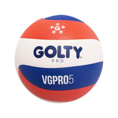 GOLTY - BALÓN DE VOLEIBOL PRO No5 VGPRO5 NARANJA-AZUL