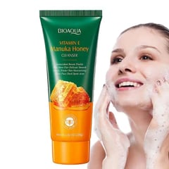 BIOAQUA - JABON LIMPIADOR FACIAL DE MIEL Y VITAMINA E